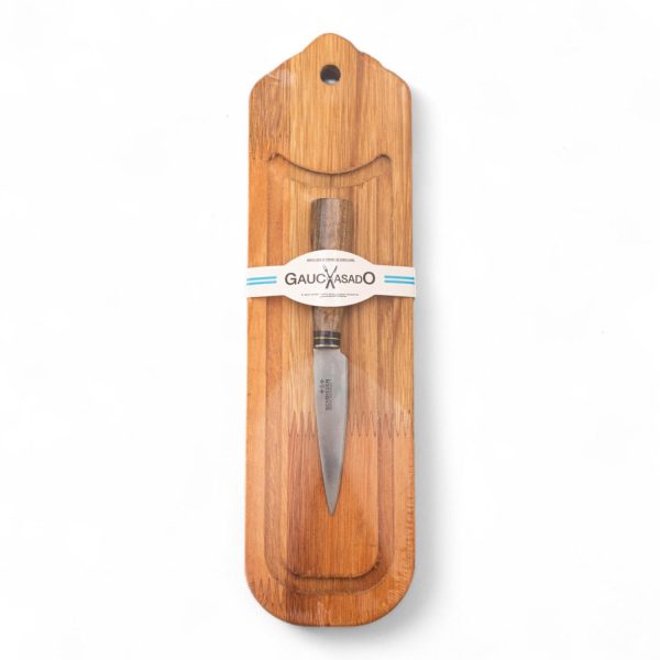 Kit De Tabla Picada Cuchillo 8 Cm Gauchasado