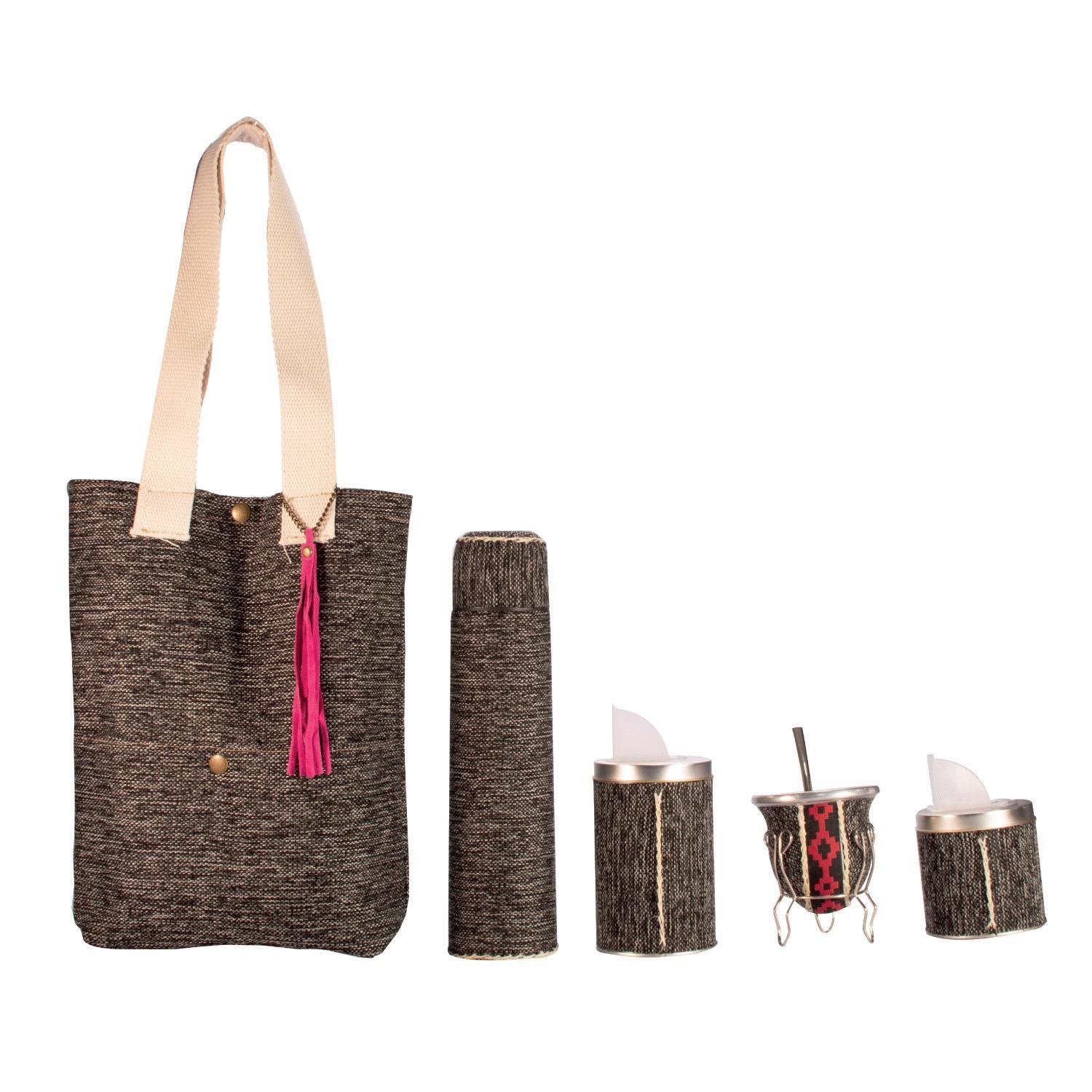 Combo Bolso Matero Telar - Imagen 2