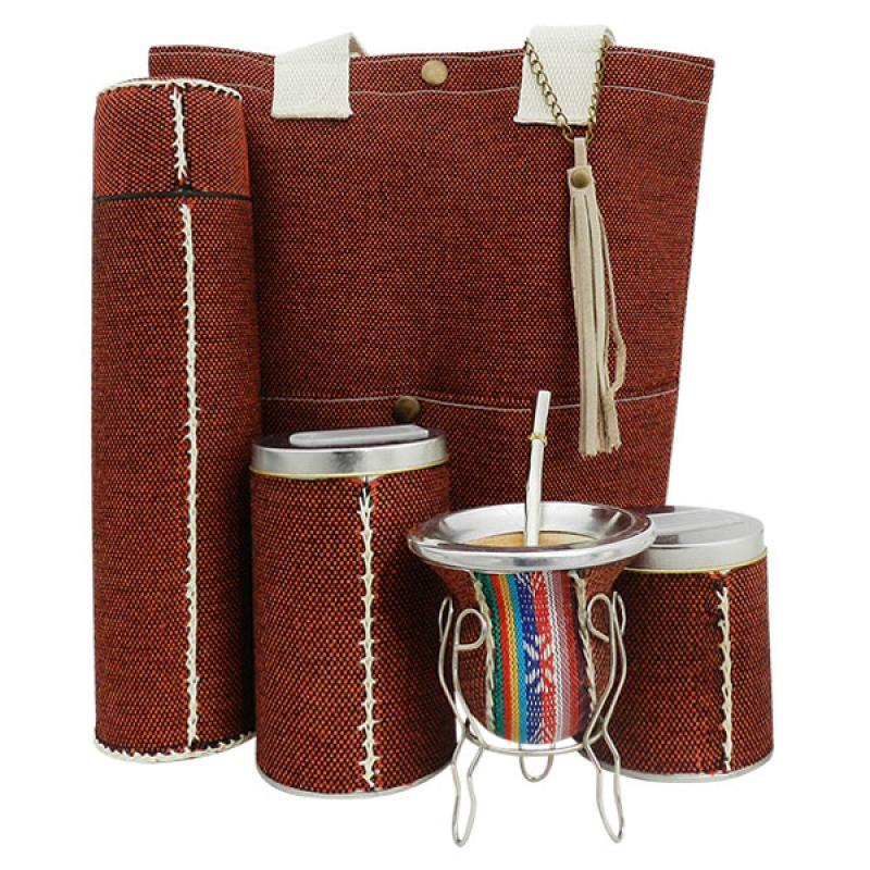 Combo Bolso Matero Telar - Imagen 7